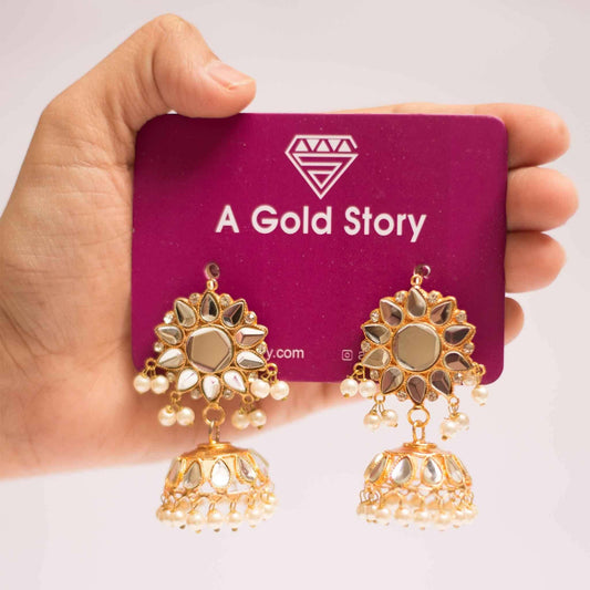 AAINA KUNDAN JHUMKAY - A GOLD STORY