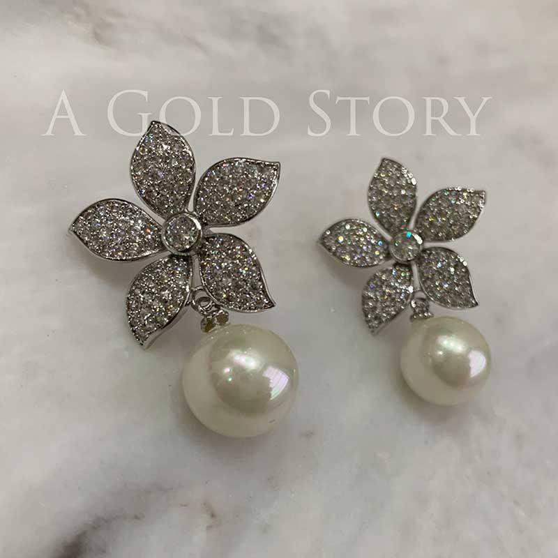 JULIANNA EARRINGS SILVER - A GOLD STORY