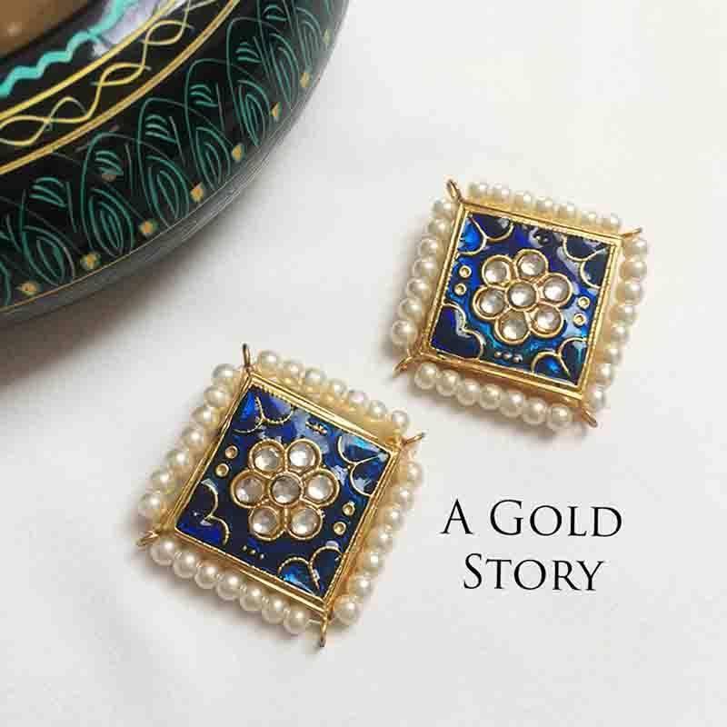 MINHA EAR STUDS - A GOLD STORY