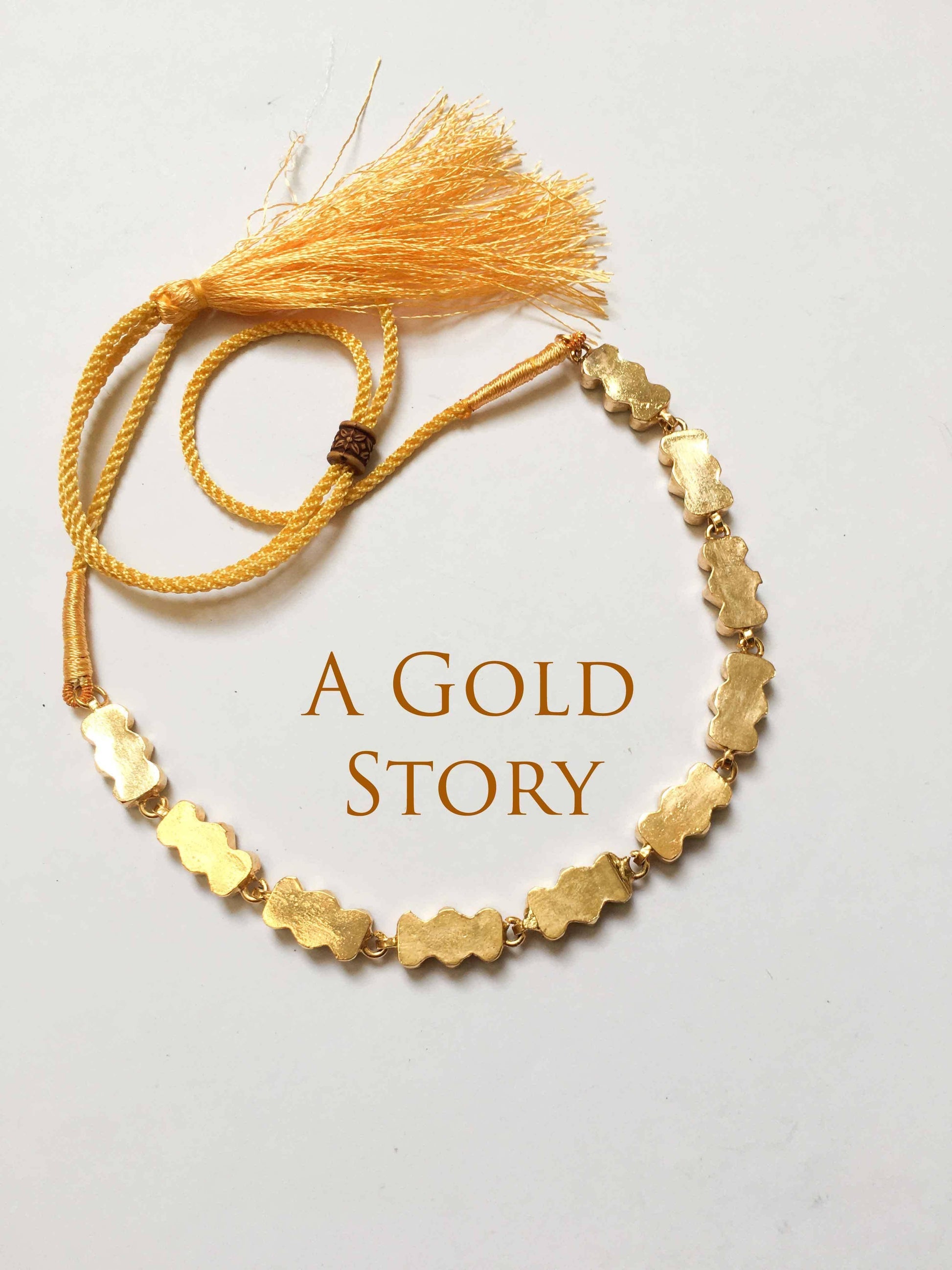 Saiqa Minimal Choker/ Necklace - A GOLD STORY