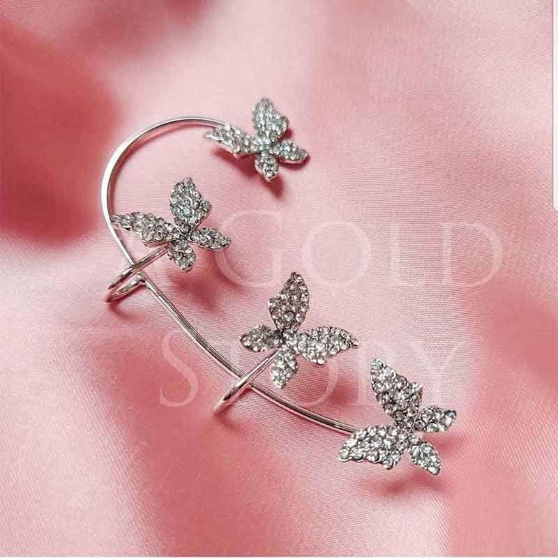 FLY HIGH EARCUFF SILVER - A GOLD STORY